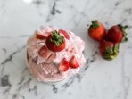 Полуничне морозиво