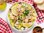 Салат з морепродуктами