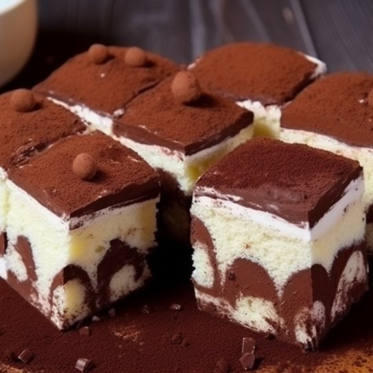 Пирог с кокосовыми шариками