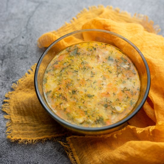 Куліш з куркою